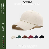 Casquette de baseball personnalisée brodée unisexe en coton réglable à visière incurvée, chapeau de soleil décontracté pour le sport, casquette de papa pour toutes les saisons