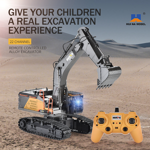 Huina 1592 22 canaux 1/14, pelle mécanique en métal, rotation à 680 degrés, camions radiocommandés, modèle d'excavatrice, <span class=keywords><strong>jouet</strong></span> d'excavatrice RC - Product Image 2