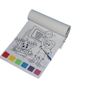 Juego de Libros de Papel para Pintar con Acuarelas y Dibujar Grafitis para Niños con Logotipo Personalizado, 4.5 Pulgadas - Product Image 2