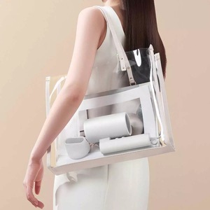 Sèche-cheveux portable H101 pliable à séchage rapide avec ions négatifs pour dortoir et usage domestique, blanc et rose, moteur DC 220V - Product Image 2