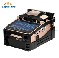 Mesin Fusion Splicer Signalfire AI-12 6 Motor Core Alignment Peralatan Serat Optik Kabel Patch Cord untuk FTTH
