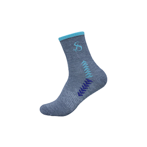 Prezzo Premium di fascia alta quattro stagioni sportive equipaggio calze Logo personalizzato per le donne colore grigio con i modelli di freccia per la vendita - Product Image 6