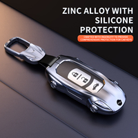 Coque de clé de voiture intelligente en alliage de zinc de haute qualité pour Mazda 3 Axela Mazda 6 Atenza CX-4 CX-5 CX-7 Accessoires de clé de voiture