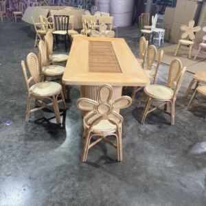 Sillas Infantiles de Ratán Hechas a Mano al por Mayor para Fiestas, Modernas, Seguras, Duraderas, para Uso en Exteriores, Muebles Infantiles para Eventos - Product Image 2