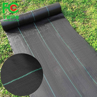 Barrière anti-mauvaises herbes autour des arbres fruitiers, tapis anti-mauvaises herbes en PP tissé pour supprimer les mauvaises herbes