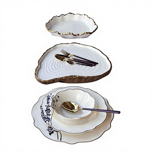 Set di Stoviglie in Porcellana New Bone China <span class=keywords><strong>da</strong></span> 24 Pezzi / <span class=keywords><strong>Servizio</strong></span> di <span class=keywords><strong>Piatti</strong></span> per <span class=keywords><strong>6</strong></span> Persone - Product Image 5