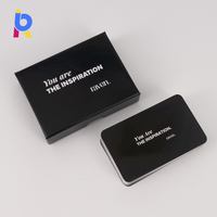 Cartes de jeu en papier imperméables de haute qualité personnalisables, plusieurs couleurs pour les applications et fonctions de jeux familiaux