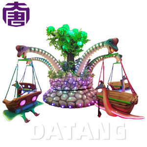 Luces LED multicolores, luces de punto cambiables adecuadas para atracciones interiores al aire libre, silla voladora de dinosaurio con luces - Product Image 6