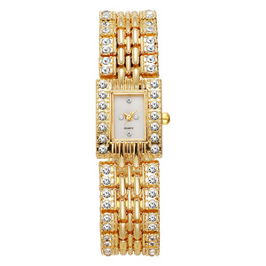 Nouvelle <span class=keywords><strong>Montre</strong></span> <span class=keywords><strong>Bracelet</strong></span> Minimaliste Carrée à Quartz 2026 pour <span class=keywords><strong>Femme</strong></span>, Meilleure Vente Transfrontalière, Métal Tricolore - Product Image 5