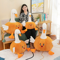 Peluche personnalisée brodée en forme de citrouille, douce et mignonne, idéale pour les cadeaux d'enfants et la décoration intérieure