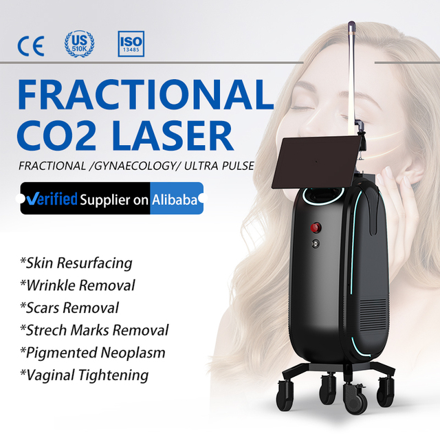 510K USFDA Co2 Fractional Laser Machine for Skin Rejuvenation Wrinkle Removal Scar Removal