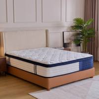 Matelas hybride OEM ODM enroulé en boîte, fermeté moyenne, pour appartements modernes, hôtels et écoles
