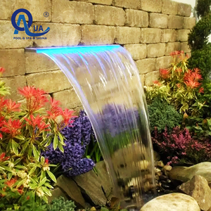 Cortina de Agua Transparente de Acrílico Water Crown, Decoración Interior y Exterior para Vestíbulo, Patio, Piscina - Product Image 3