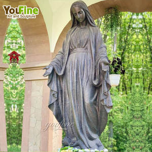 YOUFINE Life Size Outdoor Garden Park Bronze Catholic Religious Virgin Mary <strong>Statue</strong> Sculpture - Product Image 3