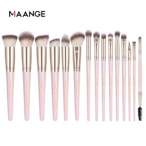 MAANGE nouvel arrivage Lot de 15 pinceaux de maquillage à la mode pinceaux de maquillage professionnels avec logo personnalisé - Product Image 3
