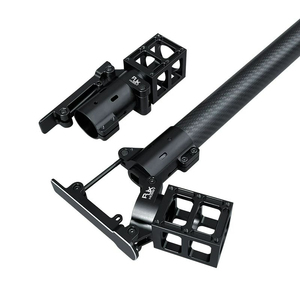 RJXHOBBY Raccord horizontal 35 mm pour plaque centrale de bras de drone agricole, pince de tube en carbone, connecteur pliable plat, base - Product Image 3