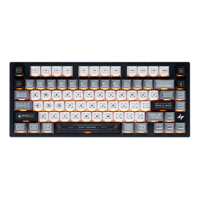 ATK RS7 Turbo Mechanical Aluminum Esports RGB Backlit USB Type-C Wired 75% Layout Keyboard