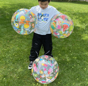 Pelota de Playa Inflable <span class=keywords><strong>INTEX</strong></span> 59040 para Niños y Adultos, Juego Acuático en Interiores y Exteriores - Product Image 4