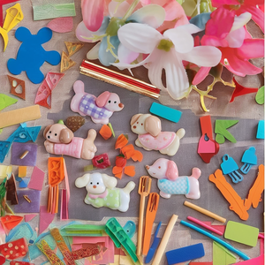 Aksesoris Resin <span class=keywords><strong>Dachshund</strong></span> Lem Krim DIY Laris Manis, Perhiasan Kawaii, Gantungan Kartun, Kerajinan Natal - Product Image 2