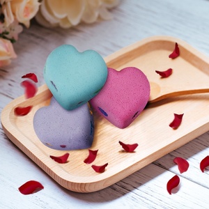 Hot Sale Colorful Honey Heart Shape <strong>Cheap</strong> Bubble Fizzy Private Label Customized Handmade Organic <strong>Bath</strong> <strong>Bombs</strong> - Product Image 2