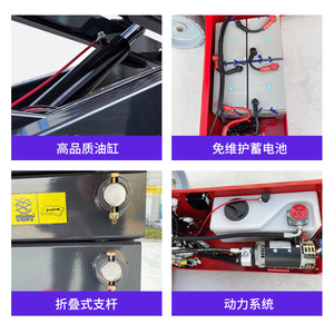 Plataforma Elevadora Autopropulsada Hidráulica de Ingeniería, Plataforma Elevadora Autopropulsada para Ascenso y Desplazamiento - Product Image 2