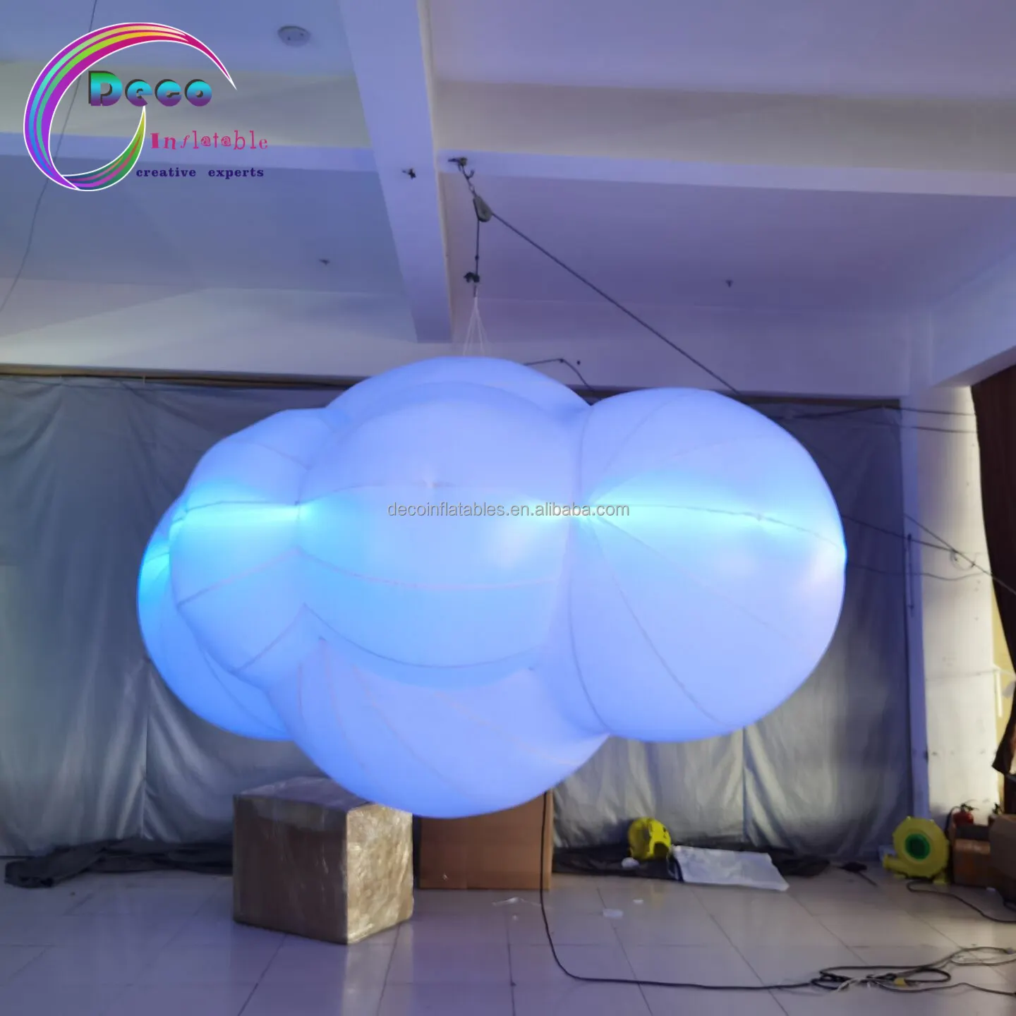 Giant Inflatable Led Could Balloon Lighting Party Decoration Inflatable Cloud