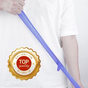 Guantes desechables de nitrilo morados de 5mil con puntas de los dedos texturizadas Anti-impacto EN374/CE Certificado Trabajo no estéril Uso en la industria alimentaria - Product Image 6