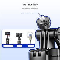 KDBAO F16 Wireless Selfie Stick mit faltbarem Stativ Smart Balance und Face Tracking für stabiles Smartphone Live Streaming