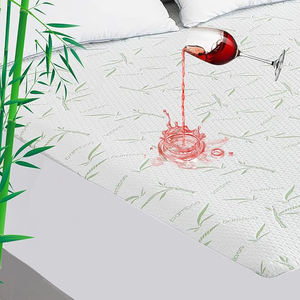 Bamboe Jacquard Matrasbeschermer Waterbestendige En Koelende Waterdichte Matrashoezen Voor Bescherming Tegen Bedwantsen - Product Image 1