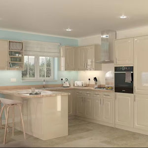 Armoires de cuisine de luxe en acier inoxydable <span class=keywords><strong>pour</strong></span> studios d'appartements - Product Image 1