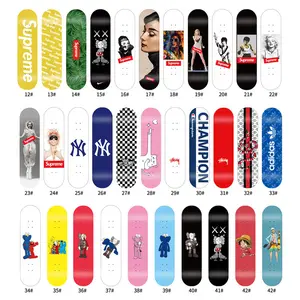 चीन रिक्त स्केटबोर्ड डेक थोक डिजाइन अपनी खुद की बिक्री के लिए वयस्क के लिए स्केटबोर्ड कस्टम स्केट बोर्ड