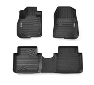 <span class=keywords><strong>Tappetini</strong></span> Auto Personalizzati Premium a Doppio Strato, Tappeti 3D 5D in TPE per Volkswagen <span class=keywords><strong>Polo</strong></span> 2017-2024 - Product Image 1