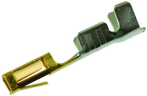 ขั้วต่อสายไฟแบบ Crimp ตัวผู้ Samtec CC79R-2024-01-F ชุบทอง สำหรับสายไฟขนาด 20 24 AWG ตัวเชื่อมต่อแบบ TFM สำหรับเชื่อมต่อสายไฟกับแผงวงจร ผลิตในสหรัฐอเมริกา บรรจุบนรีล - Product Image 2