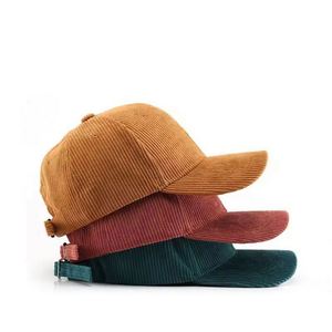 หมวกเบสบอลผ้าแคนวาสแบบปรับได้สำหรับทุกเพศ มีสินค้าในสต็อก รับทำโลโก้ปัก รับทำภาพนูนตามสั่ง - Product Image 1