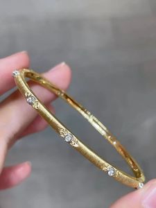 Xinfly 18kt Pure Gold Natural Diamond <b>Bracelet</b> - Product Image 5