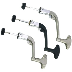 Poignée de manivelle de moulinet de pêche semi-métallique en alliage d'aluminium, accessoires universels pour canne à pêche en mer - Product Image 4