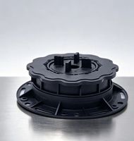 Support de sol réglable en plastique à vis moderne, très vendu, pour hôtels, appartements et accessoires de revêtement de sol