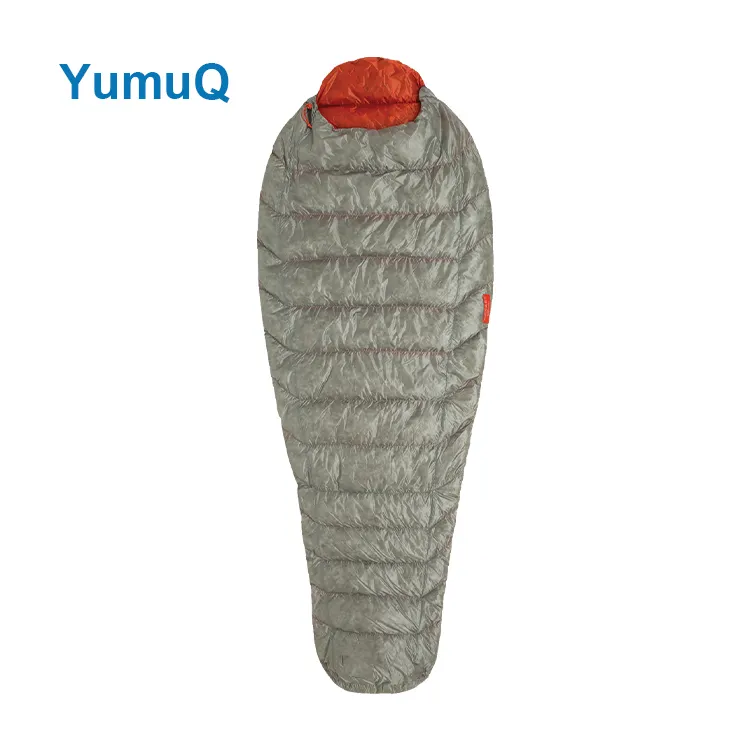 Yumuq 200Cm/78 ''Ripstop Nylon Dwr Aangepaste Ultralichte Compacte Enkele Trek Mummie Slaapzak