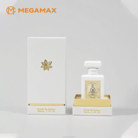 Boîte cadeau en carton magnétique avec doublure en EVA noir mat écologique, emballage personnalisé pour cosmétiques et parfums avec insert