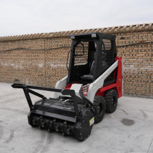 Mini Pala Cingolata con Garanzia di 1 Anno per Cantieri e Fattorie, Caricatore a Ruote Resistente all'Usura con Motore PLC e Ingranaggi - Product Image 4