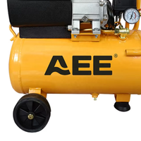 Compresor de Aire Portátil Industrial con Reducción de Ruido, Inflador de Neumáticos con Aplicaciones Versátiles, 126 l/min, 2850 rpm