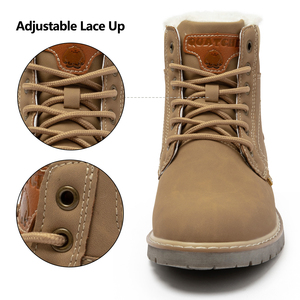 รองเท้าบูทหิมะข้อเท้า <span class=keywords><strong>KH</strong></span> รุ่นใหม่ปี 2021 แฟชั่นขายส่ง กันน้ำ กันลื่น สำหรับฤดูหนาวและฤดูใบไม้ร่วง เหมาะสำหรับทั้งชายและหญิง - Product Image 5