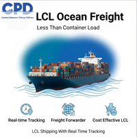Transitaire maritime LCL (Less Than Container Load) avec suivi en temps réel