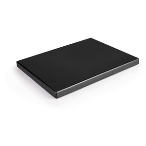 Tagliere Rettangolare in Polietilene Nero Antiscivolo per Cucina, Lavabile in Lavastoviglie, Pezzo Unico - Product Image 1