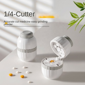 Wholesale Medibox Portable PP Medicine Cutter One-to-Quarter <b>Tablet</b> Artifact Plastic Sub-Packaging with Convenient Packaging - Product Image 5