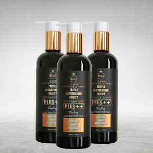 โลชั่นบำรุงผิวหน้าและผิวกาย ทริปเปิ้ลกลูต้าไธโอน ช่วยให้ผิว<span class=keywords><strong>ขาว</strong></span>กระจ่างใสและผลัดเซลล์<span class=keywords><strong>ผิว</strong></span> ขนาด 300 มล.  ลด<span class=keywords><strong>ราคา</strong></span>พิเศษ - Product Image 6