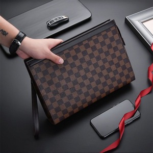 <b>Mens</b> Business <b>Clutch</b> <b>Bag</b> New Pattern Print Fashion Waterproof <b>Men's</b> <b>Clutch</b> <b>Bag</b> with Zipper Closure Polyester Lining - Product Image 2