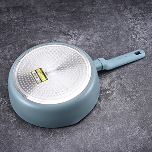 Sartén Antiadherente Redonda de 28 cm con Tapa para Cocina de Gas - Product Image 1