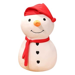 Thiết kế mới đẹp trai mềm nhồi bông <span class=keywords><strong>Snowman</strong></span> trẻ em búp bê sang trọng người tuyết dễ thương đồ chơi sang trọng với mũ và khăn quàng cổ - Product Image 6
