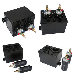 KYOSTAR-tanque de combustible de alto flujo de aluminio 3L, bote de remolino contra sobretensiones, Riel de combustible AN10 y bomba de combustible externa Dual 044x2 - Product Image 6